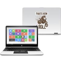 Mightyskins Skin Compatible with Hp Pavilion X360 14" (2017) - Motocross | Protective, Durable, and Unique Vinyl Decal Wrap Cover | Easy to Apply, Remove, and Change Styles | Made in The USA