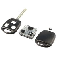 Key Fob Keyless Entry Remote Shell Case & Pad fits Lexus ES300 ES330 GS300 GS400 GS430 IS300 LS400 LS430 SC430