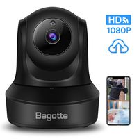 WiFi Security Camera, Bagotte 1080P HD Home Wireless IP Camera for Baby Monitor/ Pet Dog Security