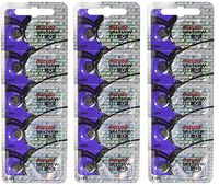 Maxell SR626SW 377 Silver Oxide Watch Battery, 3 Pack of 5 Batteries