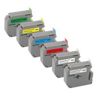 6-Pack Compatible Brother P-Touch M-231 M Tape M-K 131 MK 231 431 531 631 731 Label Tape for Brother PT-65 PT-90 PT-M95 PT-70BM PT-45 Label Maker Tape 12mm 0.5 Inch x 26.2 ft