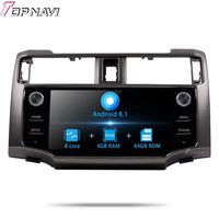Center Multimedia for Toyota 4Runner 4 runner2013 2014 2015 Android 8.1 Car Stereo Radio GPS Navigation Head Unit WiFi 3G RDS Mirror Link Bluetooth FM AM
