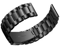 Joyozy Compatible with Samsung Galaxy Watch Bands 46mm/ Gear S3 Frontier SM-R760- Stainless Steel Strap Quick Release Replacement Watch Wristbands (Black)