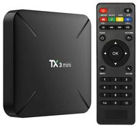 TV Box Android 7.1 TX3 Mini, 1GB 8GB Amlogic S905W, Quad Core 4K, 2.4GHz WiFi