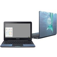 Mightyskins Skin Compatible with Samsung Chromebook 3 11.6" - Im Really A Mermaid | Protective, Durable, and Unique Vinyl Decal Wrap Cover | Easy to Apply, Remove, and Change Styles | Made in The USA