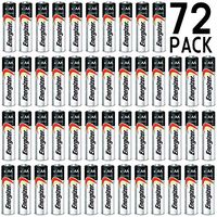 Energizer Max AA Alkaline Batteries 72 Pack (Six Dozen), Multi-Purpose and Emergency Double A Battery, Long Lasting, Leak Proof, High Performance