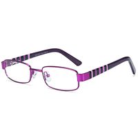 ZENOTTIC Boy Girl Computer Glasses Video Gaming Glasses Blue Light Blocking Glasses for Kids with Square Metal Frame Anti Blue Ray/UV 400 for Protection of Children's Eyesight (For Age 2-14)