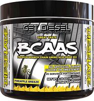 Natural BCAA Vegan Friendly DIESELADE (Pineapple) - 20 Servings - 6.35 OZ
