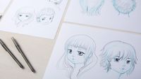 Manga Drawing: How to Draw Faces