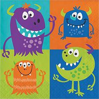 Fun Monsters Birthday Party Bundle Napkins (48)