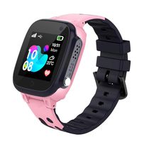 Kids Smart Watch, IP67 Waterproof Smart Watch Phone with LBS Positioning SOS Two-Way Call Touch Screen Anti-Lost for Boys and Girls Back to School Supplies (Pink)