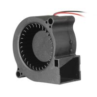 uxcell 50mm x 25mm 12V DC Blower Cooling Fan, Long Life FDB Bearings