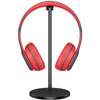 Aluminum Headphone Stand Headset Holder New Bee Headset Stand/Hanger for All Headphone Sizes (Black)