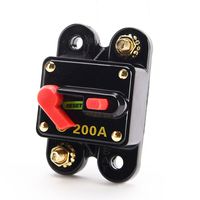 Carviya 200Amp Circuit Breaker with Manual Reset for Car SUV Marine Boat 12V (200 Amp)