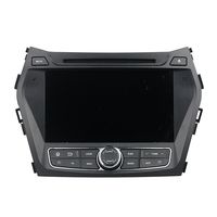 KUNFINE Android 9.0 Otca Core 4GB RAM Car DVD GPS Navigation Multimedia Player Car Stereo for Hyundai IX45 / Santa Fe 2013-2014 Steering Wheel Control 3G WiFi Bluetooth Free Map Update 8 Inch
