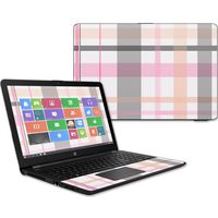 MightySkins Skin Compatible with HP 15t Laptop 15.6" (2017) - Plaid | Protective, Durable, and Unique Vinyl Decal wrap Cover | Easy to Apply, Remove, and Change Styles | Made in The USA
