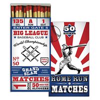 HomArt Large Decorative Baseball Home Run Match Box