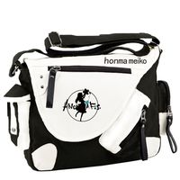 Siawasey Anime Anohana Cosplay Handbag Backpack Messenger Bag Shoulder Bag