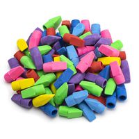 Pencil Erasers, Sooez Pencil Top Erasers Cap Erasers Eraser Tops Pencil Eraser Toppers School Erasers for Kids School Supplies for Teachers Eraser Pencil Erasers, Assorted Color (120 PACK)