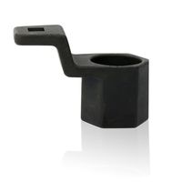 8MILELAKE 50mm Hex Crankshaft Crank Damper Pulley Holding Wrench Socket Tool Compatible for Honda Acura Cars