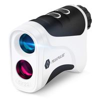 PEAKPULSE 6Pro Golf Laser Rangefinder with Slope-Switch Technology, Flag Acquisition with Pulse Vibration Technology and Fast Focus System, Perfect for Choosing The Right Club. 500 Yard Range.