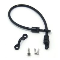 SAMSFX Fishing Non-Stretch Rod Tamer Straps Pole Holder Deck Mount Connector for Kayak Boat & Marine Fishing