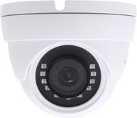 HDView 5MP SuperHD Megapixel IP PoE Dome Camera H.265/H.264, Super Matrix 2.8mm Fixed Lens, DWDR ONVIF