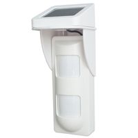SUNLIT TECH OSD-40DP Wireless Outdoor Motion Sensor with Built-In Solar-Charge Ni Mh Battery (Pearl White)