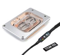 XSPC Raystorm Neo Waterblock, AMD Threadripper CPU (Socket TR4), Chrome