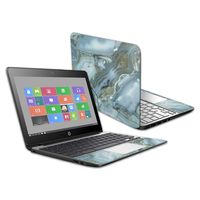 Mightyskins Skin Compatible with Hp Chromebook 11 G5 11.6" - Crystal Rock | Protective, Durable, and Unique Vinyl Decal Wrap Cover | Easy to Apply, Remove, and Change Styles | Made in The USA