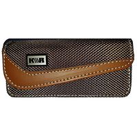 Insulin Pump Carrying Case/Pouch with Belt Clip (XLarge: L4.20" X W2.0" X D1.0") (SWSHTAN)