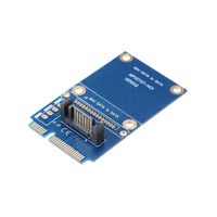 Docooler SATA Adapter mSATA to SATA Converter Mini SATA to 7Pin HDD PCIe SSD Hard Drive
