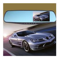 Iuhan Fashion Full HD 1080P 4.3 Video Recorder Dash Cam Rearview Mirror Car Camera DVR