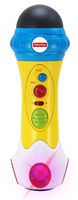 Fisher-Price Music - Microphone/Karaoke - Music Rappin' Recording Microphone - Sing, Record & Playback -  Designed for Kids
