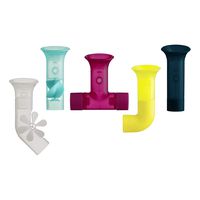Boon Boon Pipes Building Bath Toy Set (5pcs), Multi