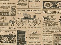 Black & Kraft Brown Gingham Checkered Art DIY Crafts Tissue Paper for Gift Wrapping 20"X30" 5 Sheets