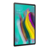 Samsung Galaxy Tab S5e SM-T725 LTE Factory Unlocked 10.5" International Version (No Warranty in The USA) (4GB RAM / 64GB ROM, Gold)