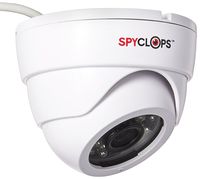 Spyclops MINIDOMEWP White Mini Dome 24 IR Nightvision LEDs Indoor CCTV Camera