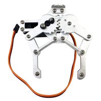Robotic Robot Arm Gripper Kit with Servo Motor for Arduino