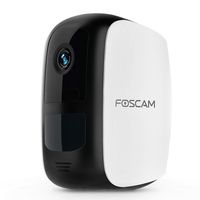 Foscam Wireless 1080P Home Security Add-on Battery Camera, WiFi IP Rechargeable Outdoor/Indoor Camera with IP65 Waterproof and PIR/Motion Detection, Night Vision, Two-Way Audio