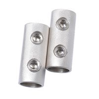 MonkeyJack 2pcs 1/0 AWG Universal Audio Speaker Wire Butt Connector Screw Type Brass