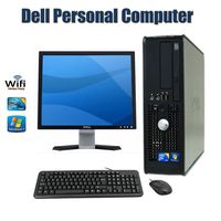 Dell OptiPlex Computer Desktop with Intel Core 2 Duo 2.93 GHz 8GB RAM 1TB HDD DVD RW Windows 10, Keyboard, Mouse 17 Inch Monitor(Brands may vary) WiFi Speaker-(Certified Reconditioned)