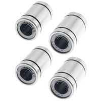 DGZZI Linear Bearings 4PCS LM8UU Linear Ball Bearing for 3D Printer 8x15x24 mm