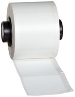 Brady PTL-32-489 TLS 2200 and TLS PC Link 1.5" Width x 1.5" Height, B-489 Ultra Aggressive Polyester, Matte Finish White BradyBondz Label (250 per Roll)