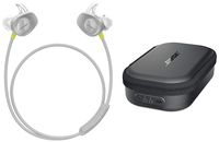 Bose SoundSport Wireless Headphones, Citron + Charging Case