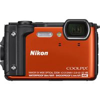Nikon COOLPIX W300 16MP 4k Ultra HD Waterproof Digital Camera (Orange) - (Renewed)