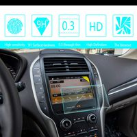 for Lincoln MKC MKZ Continental MKS MKT MKX 8-Inch 175105MM Car Screen Tempered Film Navigation Screen Protector HD Clear 9H Hardness Anti-Fingerprint Anti-Scratch