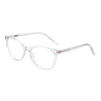 JIM HALO Blue Light Blocking Computer Glasses Spring Hinge Video Gaming Eyeglasses Reduce Eye Fatigue Clear