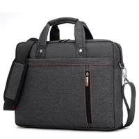 angel3292 Waterproof Shockproof Laptop Notebook Handbag Tablet Bag Messenger Bag size 15 Inch (Black)