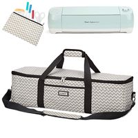 HOMEST Lightweight Carrying Case Compatible with Cricut Explore Air 2, Cricut Maker, Cricut Explore Air, Ripple (Patent Design)